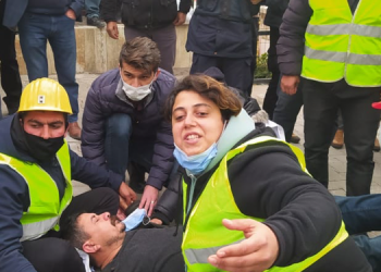 Ankara’ya yürüyen maden işçilerine jandarma engeli