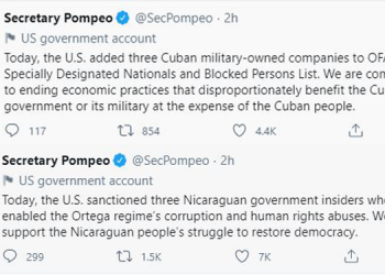 ABD, Küba merkezli 3 şirketi ‘engellenenler listesine’ ekledi