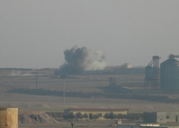 Eyn Îsa bombardıman altında