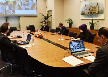 Cumhurbaşkanlığı Sözcüsü Kalın, AB Büyükelçileri ile görüştü