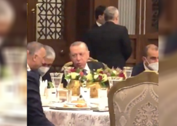 Irak Başbakanı için Saray’da verilen ziyafetin görüntüleri ortaya çıktı