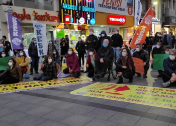 KESK’lilerin eylemi 153’üncü haftasında