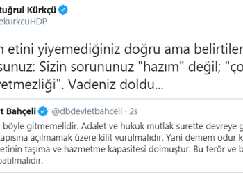 HDP’den Bahçeli’ye yanıt: Vadeniz doldu