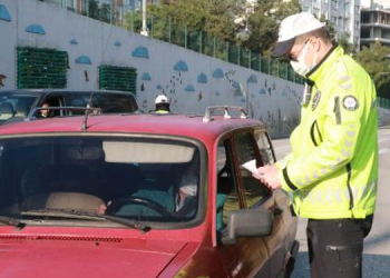 Samsun’da, kısıtlamayı ihlal eden 257 kişiye 545 bin lira ceza