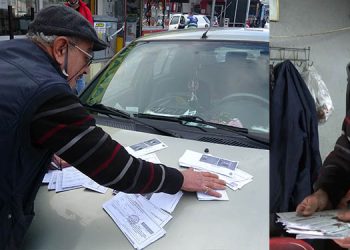 9 ayda 64 trafik cezası yazıldı; hatalı park uyarısı yaptı