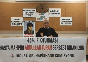 İHD’den çağrı: Hasta tutuklu Turan’ı serbest bırakın