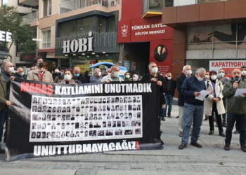İzmir’de Maraş Katliamı’nda yaşamını yitirenler anıldı