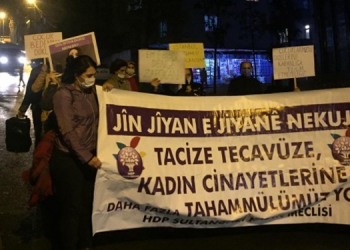 Kadınlardan Sultangazi’de şiddete karşı yürüyüş