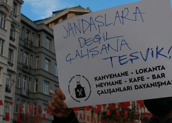 Gündelikçi çalışanlardan ‘Sessizlik eylemi’