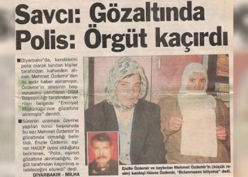 ‘Gözaltında alınmıştır’ belgesine rağmen 23 yıldır kayıp