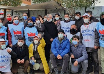 HDP ve Devrimci Parti’den işçilere ziyaret