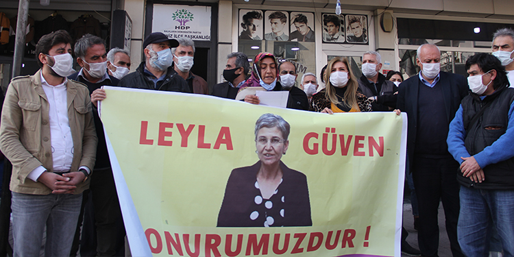 Tutuklamaya tepkiler büyüyor: Leyla Güven onurumuzdur Tutuklamaya tepkiler büyüyor: Leyla Güven onurumuzdur