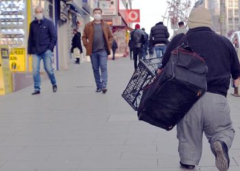 İşini sırtında taşıyor