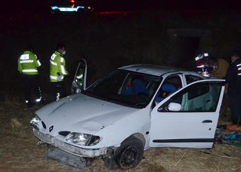 Tarım işçisi ailenin otomobili şarampole devrildi: Minik Meryem öldü, 4 yaralı