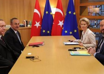 Erdoğan AB Komisyonu Başkanı Leyen ile görüştü