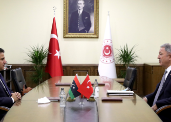 Bakan Akar, Selahaddin Nemruş ile buluştu