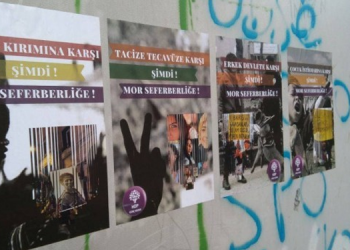 HDP Genç Kadın’dan afiş çalışması