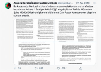 İşkence raporda var, kayıtlarda yok