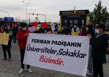 Hopa’da Boğaziçi öğrencilerine şiddet protesto edildi