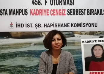 F Oturumu’nda hasta tutuklu Cengiz’in tahliyesi istendi