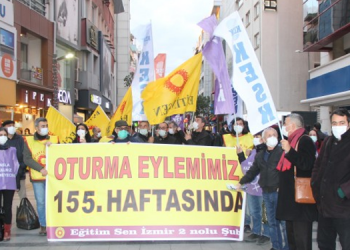 KHK’lilerin eylemi 155’inci haftasında