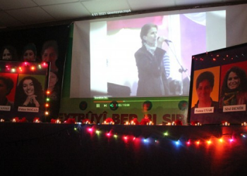 Paris ve Silopi’de katledilen kadın siyasetçiler anıldı