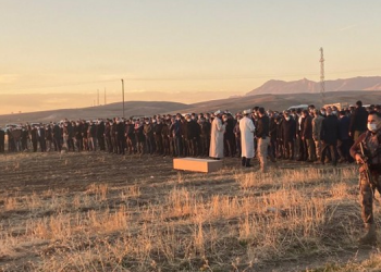 Göçükte yaşamını yitiren işçi defnedildi