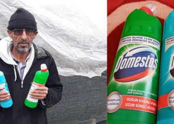 Suriyeli sığınmacılara elektrik yerine çamaşır suyu verildi