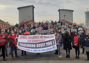 İşçi ve sendika temsilcilerinden taşeronlaşmaya tepki