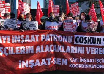 Maaşları ödenmeyen inşaat işçileri: Devlet kimin yanında?