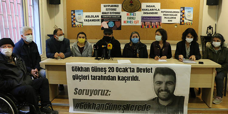 Kaçırılan Güneş’in ailesi İHD’ye başvurdu Kaçırılan Güneş’in ailesi İHD’ye başvurdu
