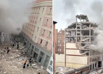 Madrid’de şiddetli patlama