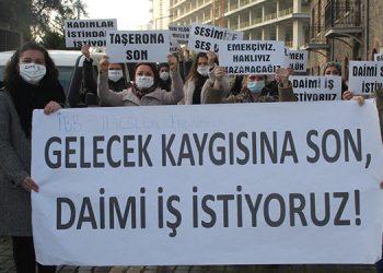 Meslek Fabrikası eğitmenleri güvenceli iş talep ediyor