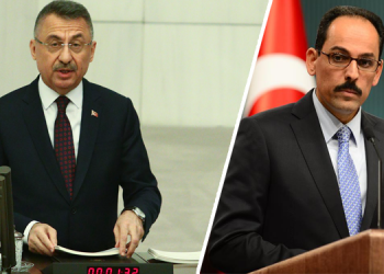 Fuat Oktay ile İbrahim Kalın’dan ‘sözde cumhurbaşkanı’ tepkisi