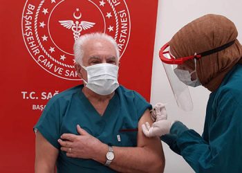Doğu Perinçek, Covid-19 aşısı oldu
