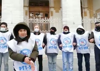 PTT işçileri Ankara’ya doğru yola çıkıyor