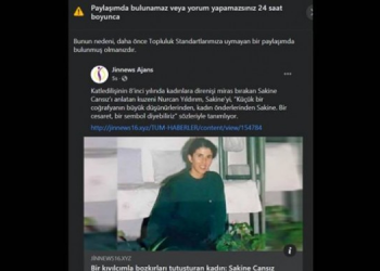 Facebook Sakine Cansız haberini sansürledi