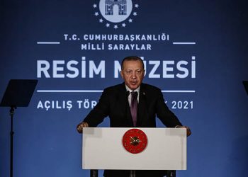 Erdoğan Milli Saraylar Resim Müzesi’nin açılışına katıldı