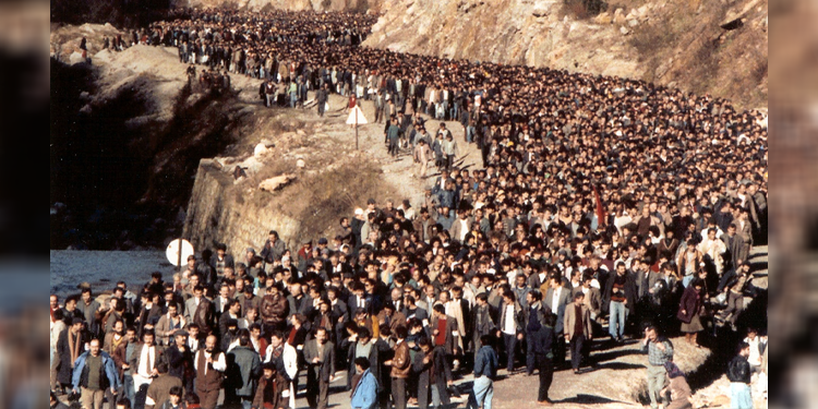 Büyük madenci yürüyüşünün 30’uncu yıl dönümü Büyük madenci yürüyüşünün 30’uncu yıl dönümü