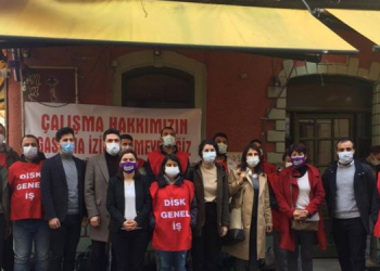 HDP’lilerden işçilere destek ziyareti