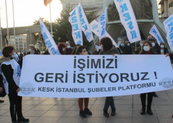 KESK İstanbul Şubeler Platformu işe iade talebini yineledi