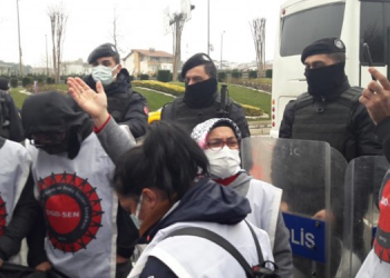 Migros işçilerinin 51 gündür eylemde