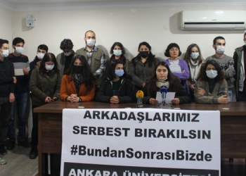 Ankara’da öğrenciler tüm kayyımları istifaya çağırdı