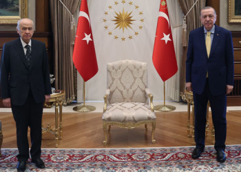 AKP’li Cumhurbaşkanı Erdoğan, Bahçeli ile görüştü