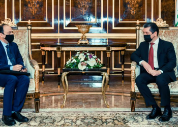 Baydemir ile Barzani bir araya geldi