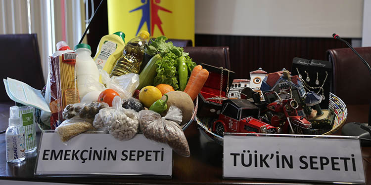 BES: TÜİK’in enflasyon sepeti halkı yoksullaştırıyor BES: TÜİK’in enflasyon sepeti halkı yoksullaştırıyor