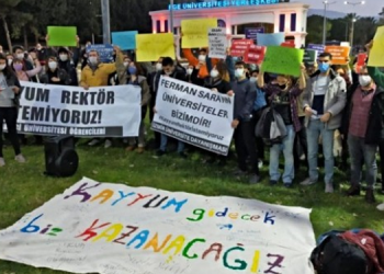 Dokuz Eylül Üniversitesi’nden, Boğaziçi’ne destek veren öğrencilere ceza