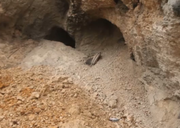 Garê’deki mağaranın görüntüleri yayımlandı