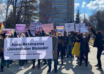 Hacettepe öğrencilerinden Boğaziçi eylemine destek
