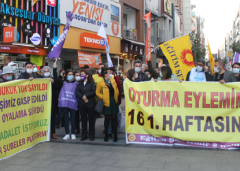 KESK’lilerin eylemi 161’inci haftasında